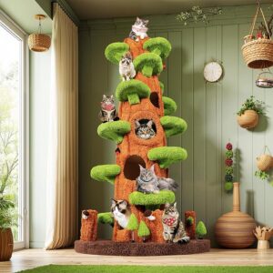 NUNU LAB 90" Tall Super Large Cat Tree