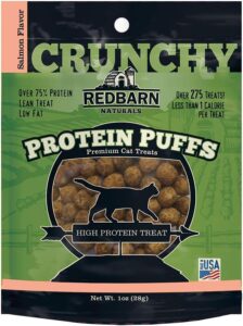 Redbarn Pet Products 700083 Protein Puffs Cat Salmon Dry