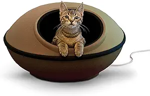 K&H Pet Products Heated Cat Bed for Large Cats