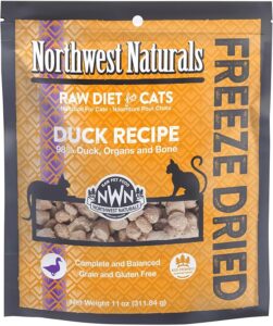 Northwest Naturals Freeze-Dried Duck Cat & Kitten Food