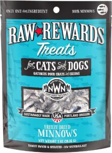 Northwest Naturals Raw Rewards Freeze-Dried Minnow Treats