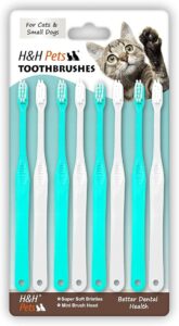 H&H Pets Toothbrush for Small Dogs & Cats