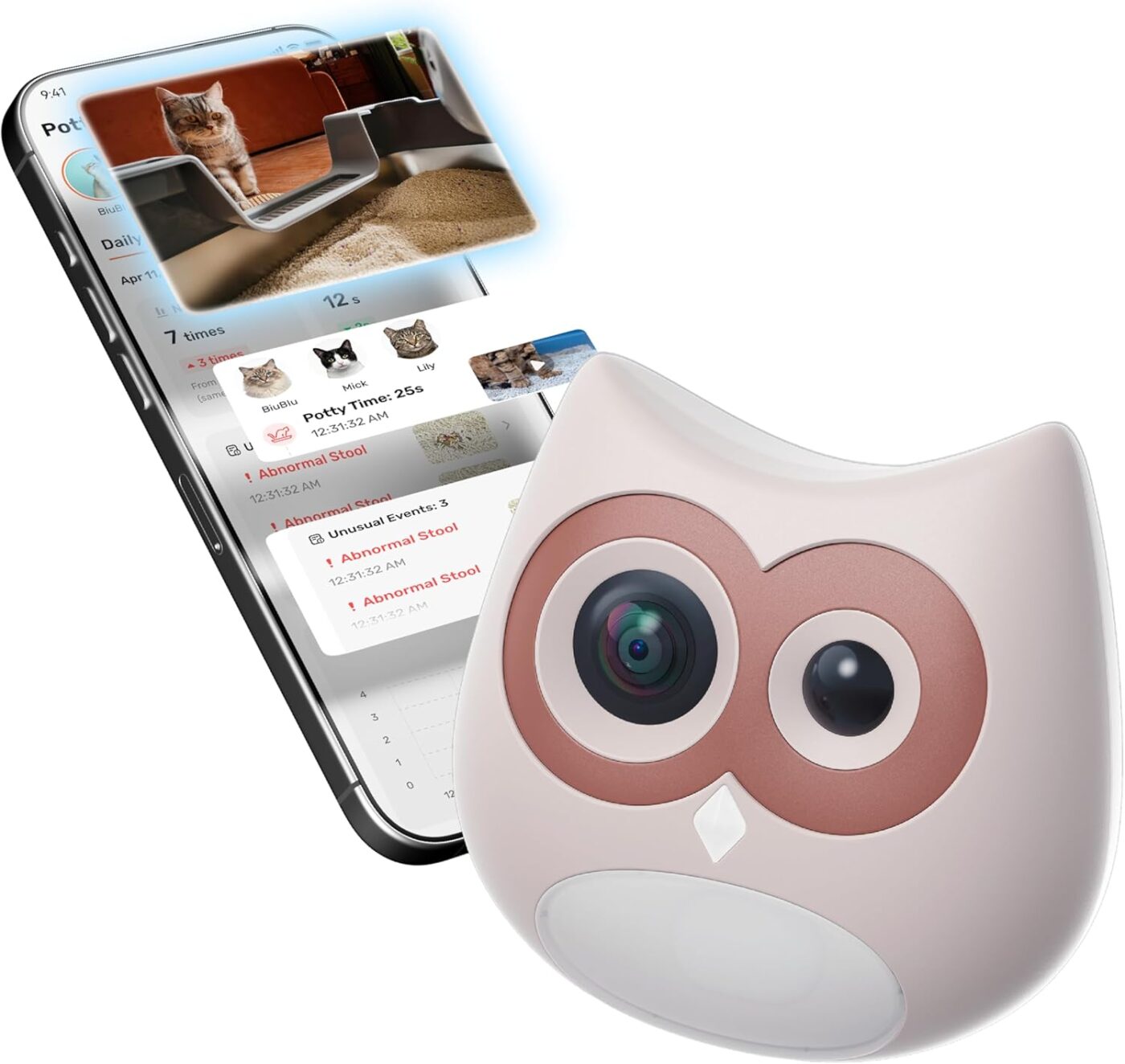 LitterLens Cat Litter Box Camera with App