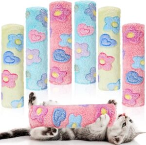 Civaner 6 Pcs Flower Toy Cat