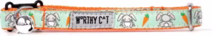 The Worthy Dog Bunnies Cat Collar