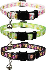 3 Pack Easter Cat Collar 