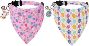 ADOGGYGO Easter Cat Collars