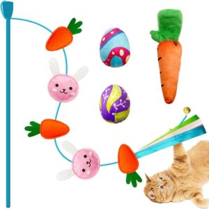 4 Pack Easter Cat Toys