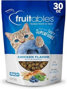 Fruitables Cat Treats Crunchy Cat Treats 