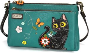 CHALA RFID Protected Vegan Leather Deluxe Crossbody Bag