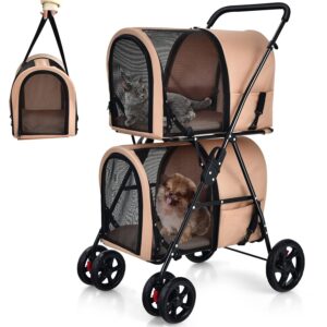 Giantex Double Pet Stroller 