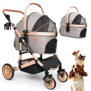 Bicystar Pet Stroller for Medium Dogs