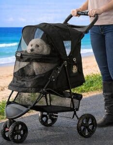 Pet Gear No-Zip Special Edition 3 Wheel Pet Stroller