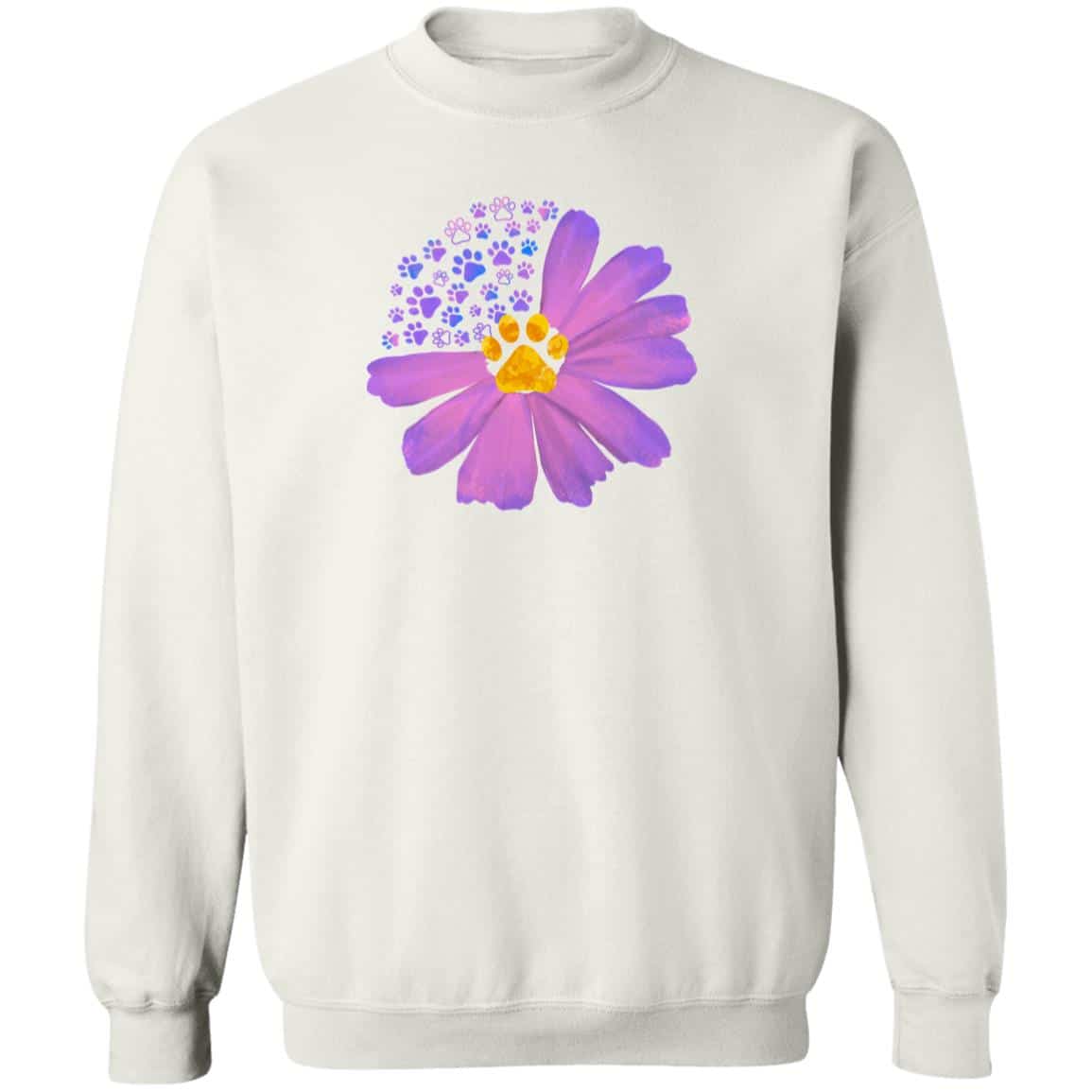 Where Love Blooms Sweatshirt White