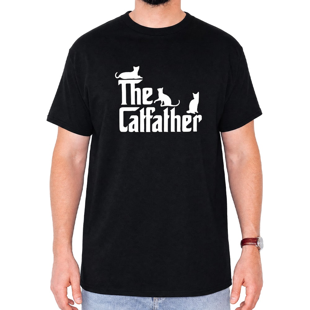 The Catfather Standard Tee Black
