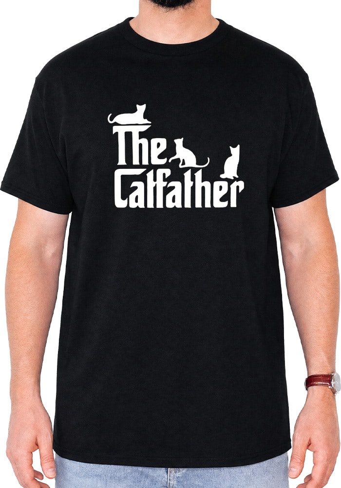 The Catfather Standard Tee Black