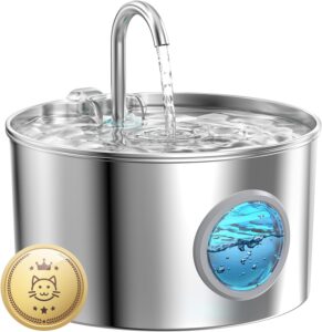 Cat Water Fountain Stainless Steel