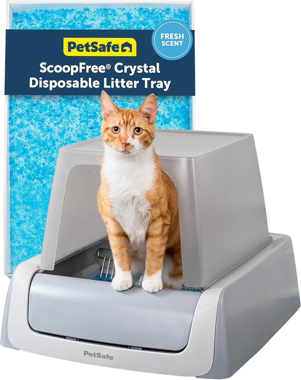 PetSafe ScoopFree Crystal Pro Legacy Self-Cleaning Litter Box