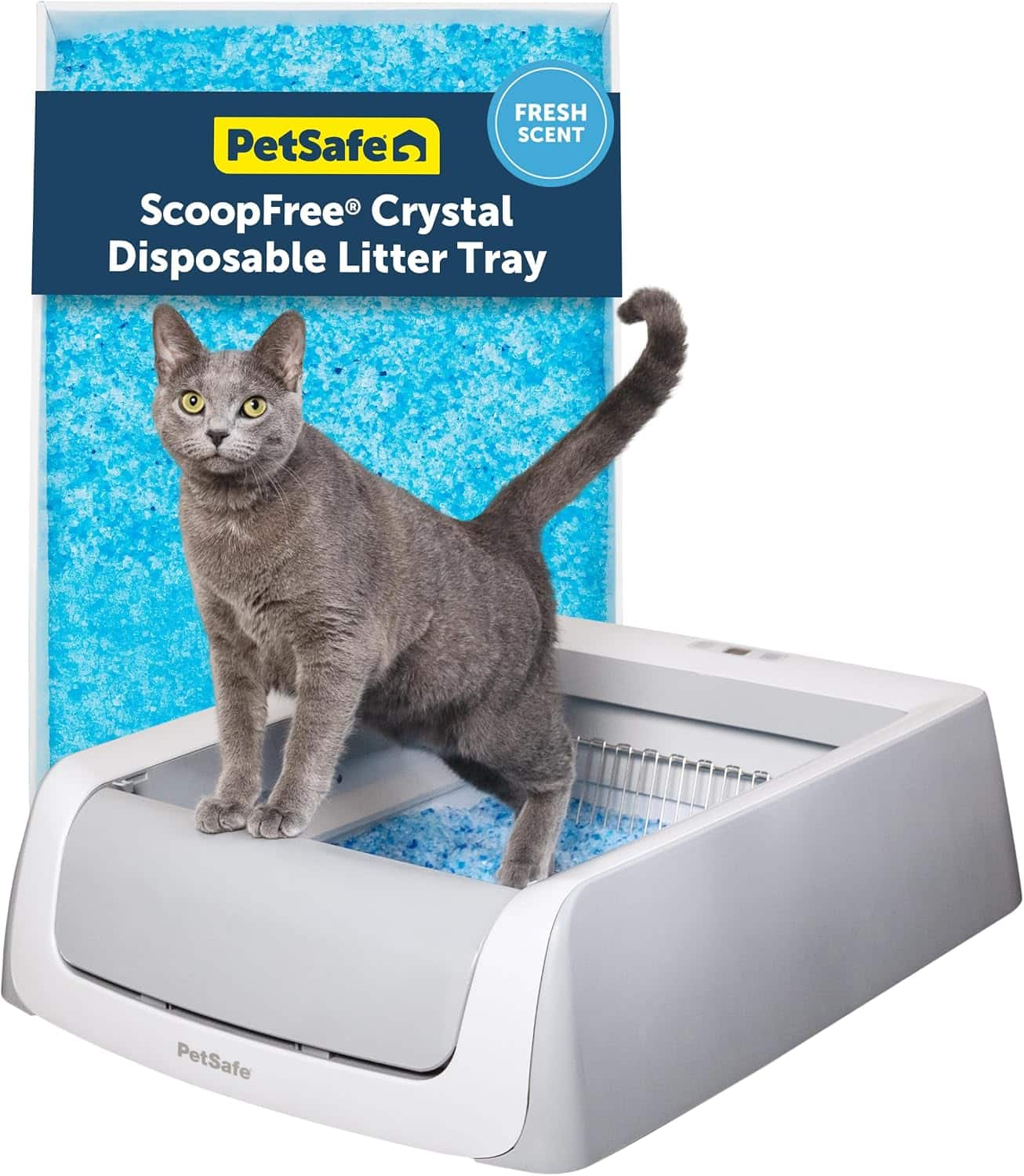 PetSafe ScoopFree Crystal Pro Legacy Self-Cleaning Litter Box