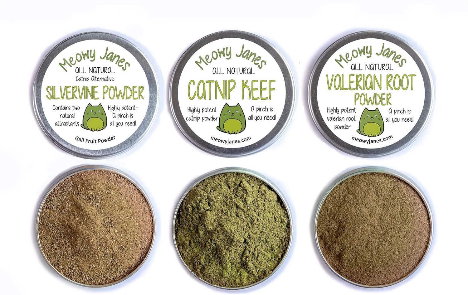 Meowy Janes Catnip Alternative Variety Powder Pack