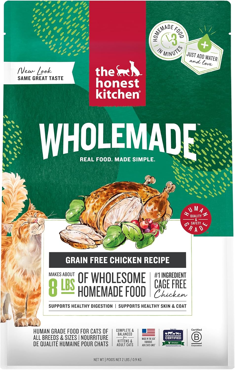The Honest Kitchen Human Grade Dehydrated Cat Food