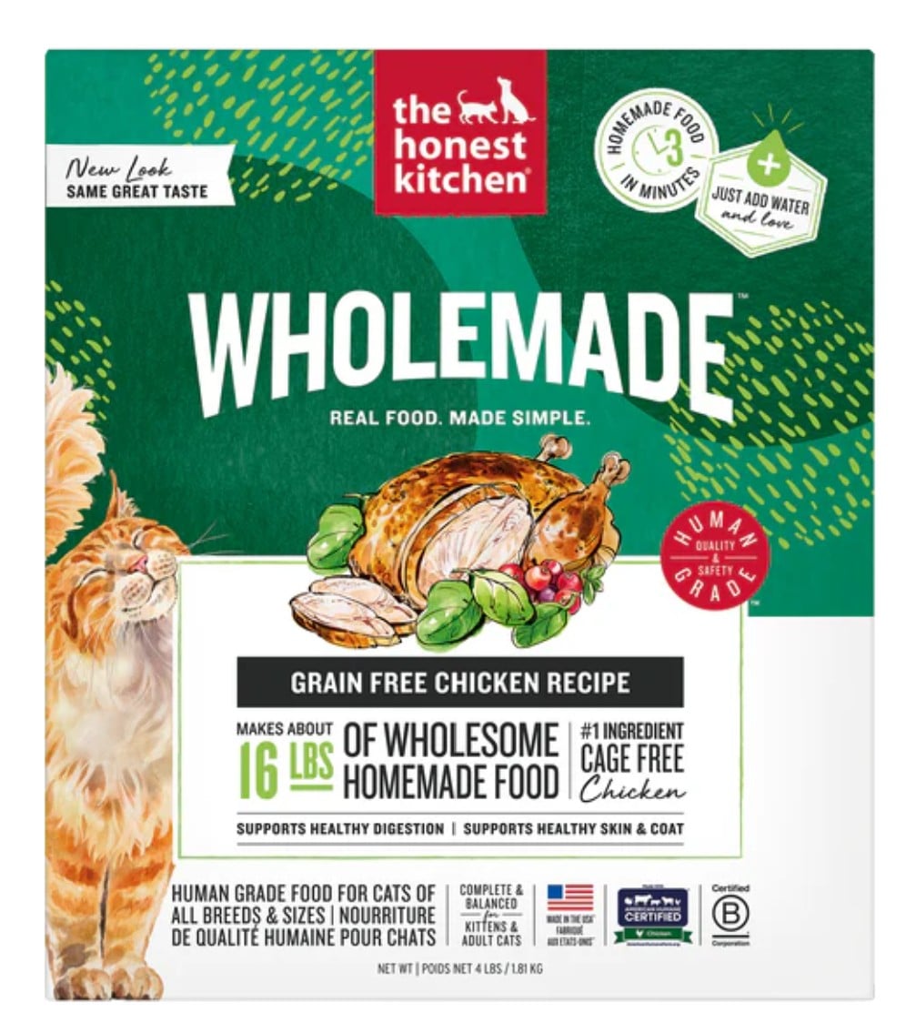 The Honest Kitchen Dehydrated Grain Free Chicken Cat Food