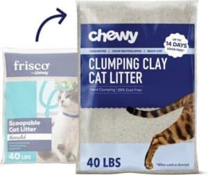 Chewy Made Multi-Cat Unscented Clumping Clay Cat Litter