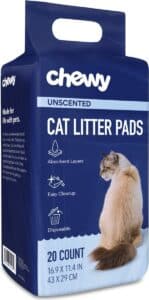 Chewy Made Cat Litter Pads