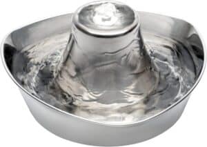 PetSafe Seaside Stainless Steel Cat & Dog Fountain
