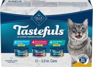 Blue Buffalo Tastefuls Flaked Adult Wet Cat Food 