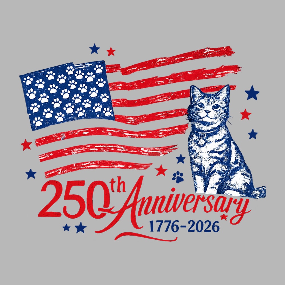 Fund 30 Meals for $16.00 and Get A Free - 1776-2026 250th Anniversary Standard Tee Heather Grey - Image 2