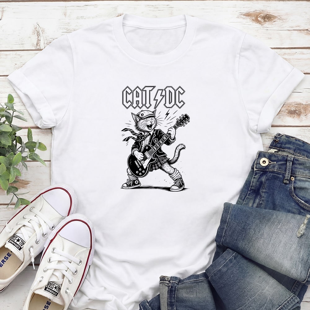 CAT DC Standard Tee White