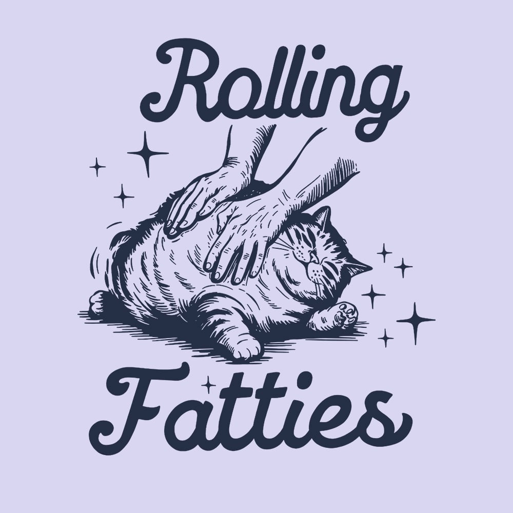 Comfort Colors Rollie Fatties Premium Sweatshirt - Orchid - Image 2