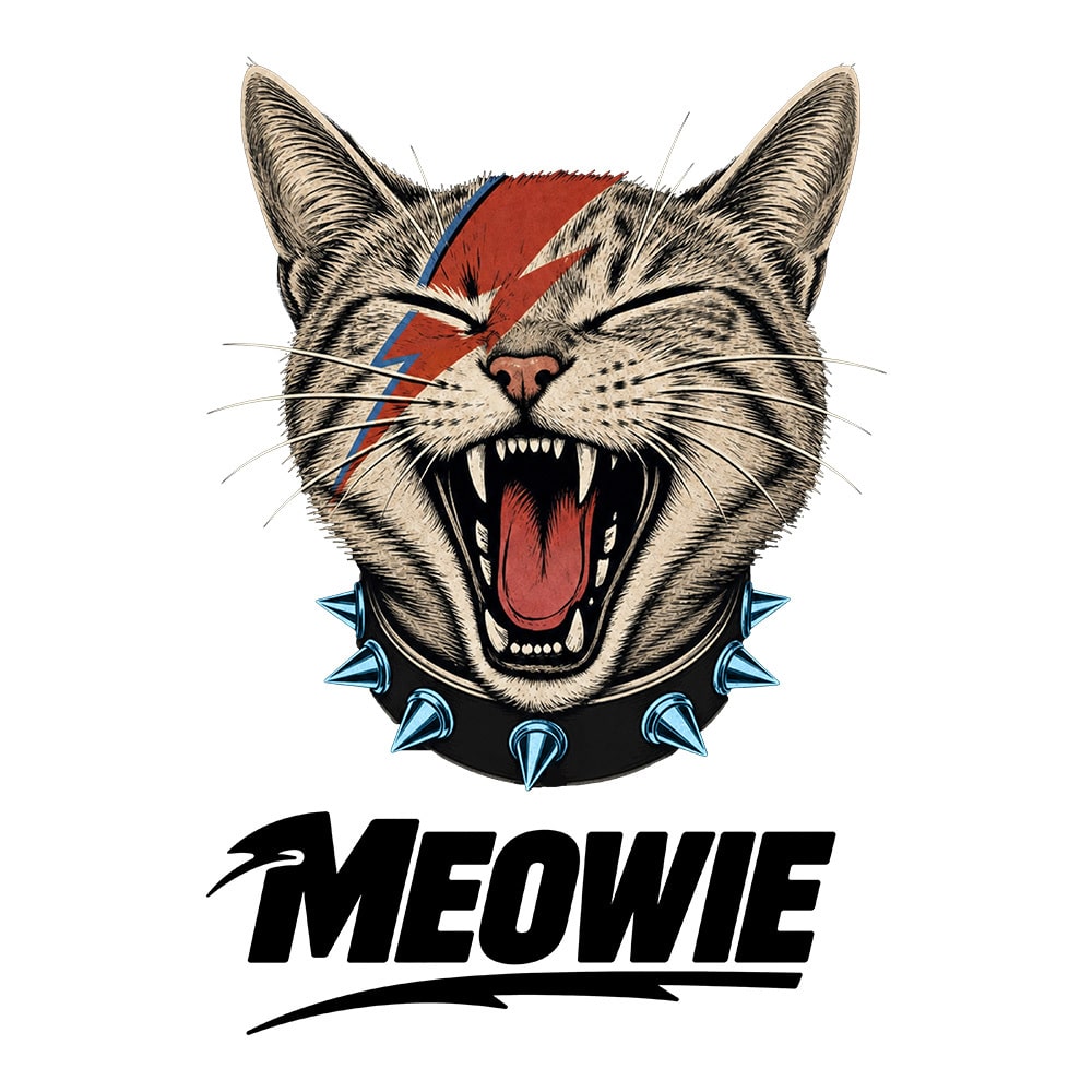 Meowie Standard Tee White - Image 2