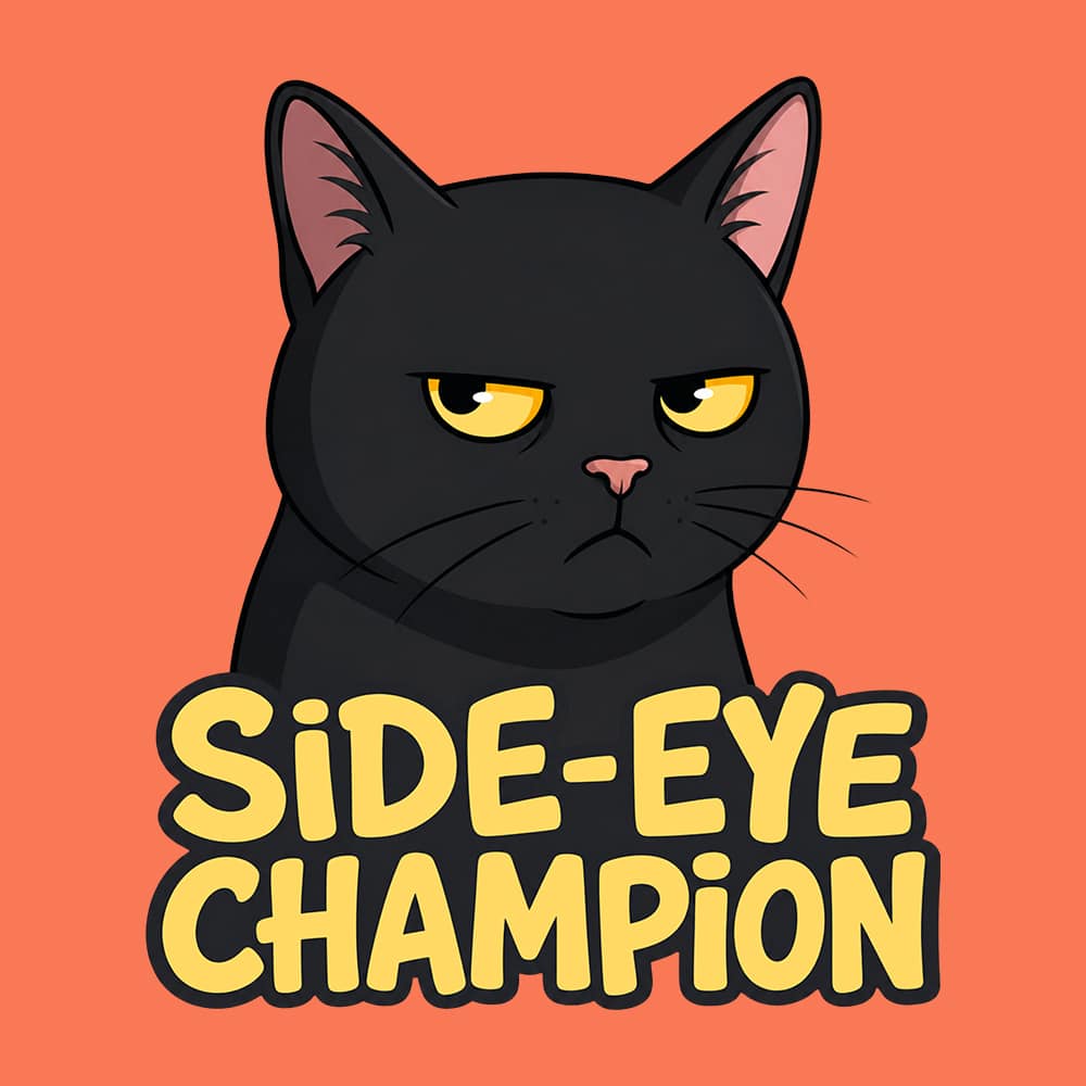 Side Eye Champion Standard Tee Orange - Image 2