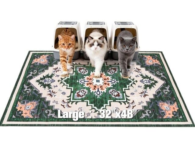 EXPAWLORER cat litter trapping mat