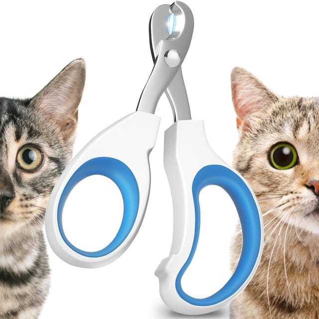 Stainless steel nail clipper for cats