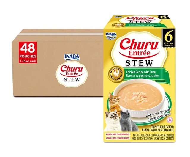 INABA Churu Entree stew cat treats