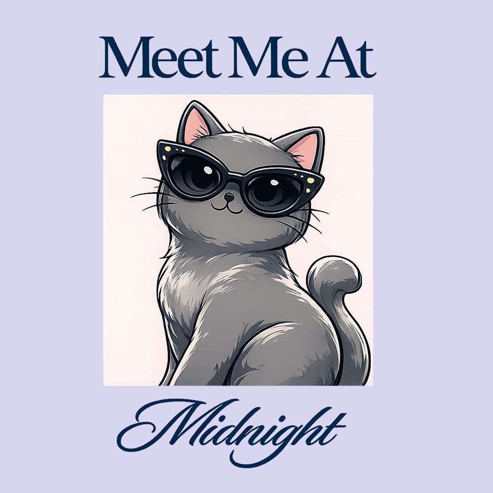 Comfort Colors Meet Me At Midnight Premium Sweatshirt - Orchid - Image 2