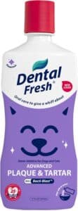Dental Fresh Advanced Plaque & Tartar Water Additive for Dogs & Cats