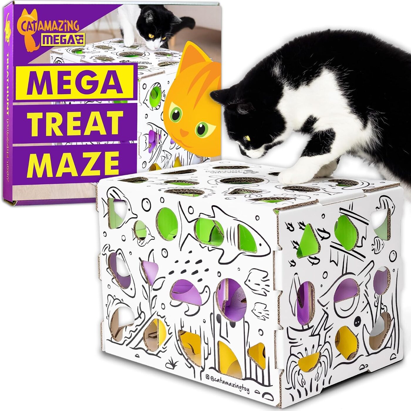Cat Amazing Mega-Interactive Treat Maze