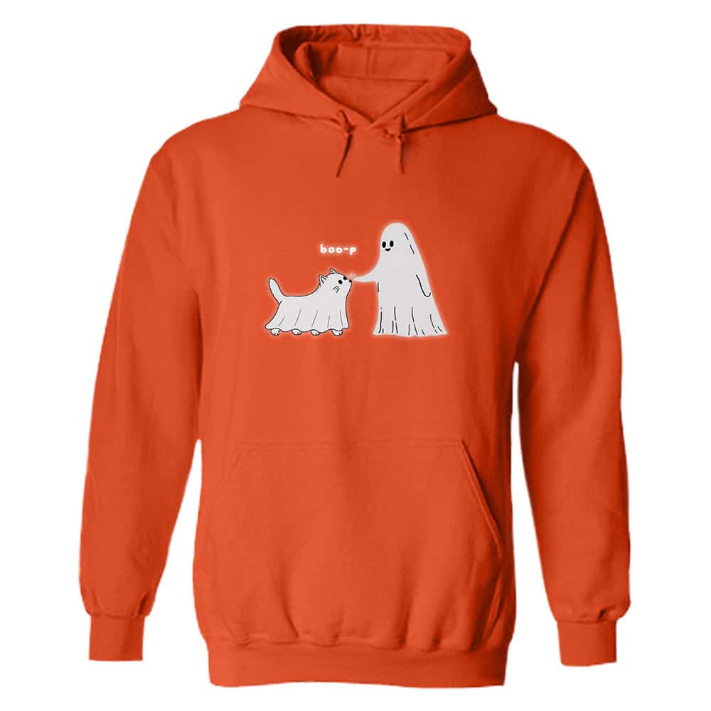 Ghost Boo-p Hoodie Orange
