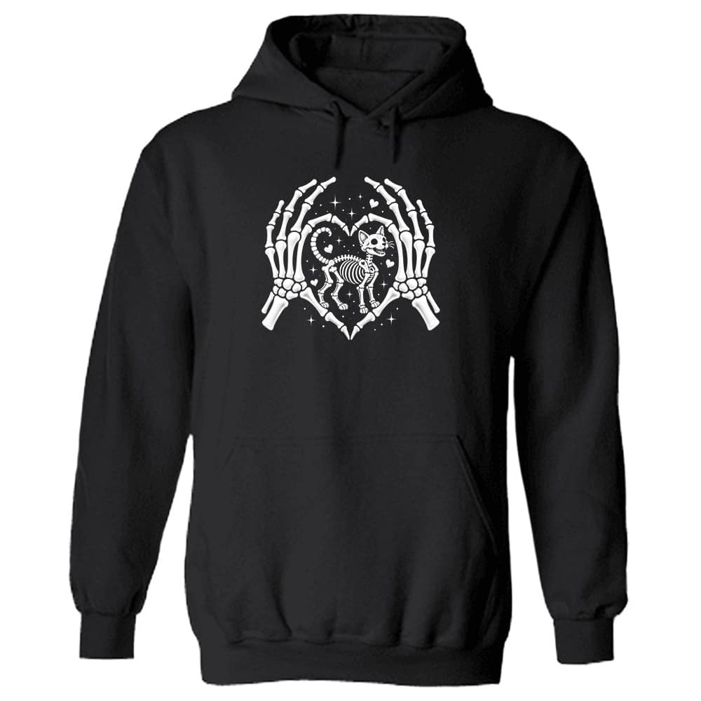 Love You To The Bone Hoodie Black