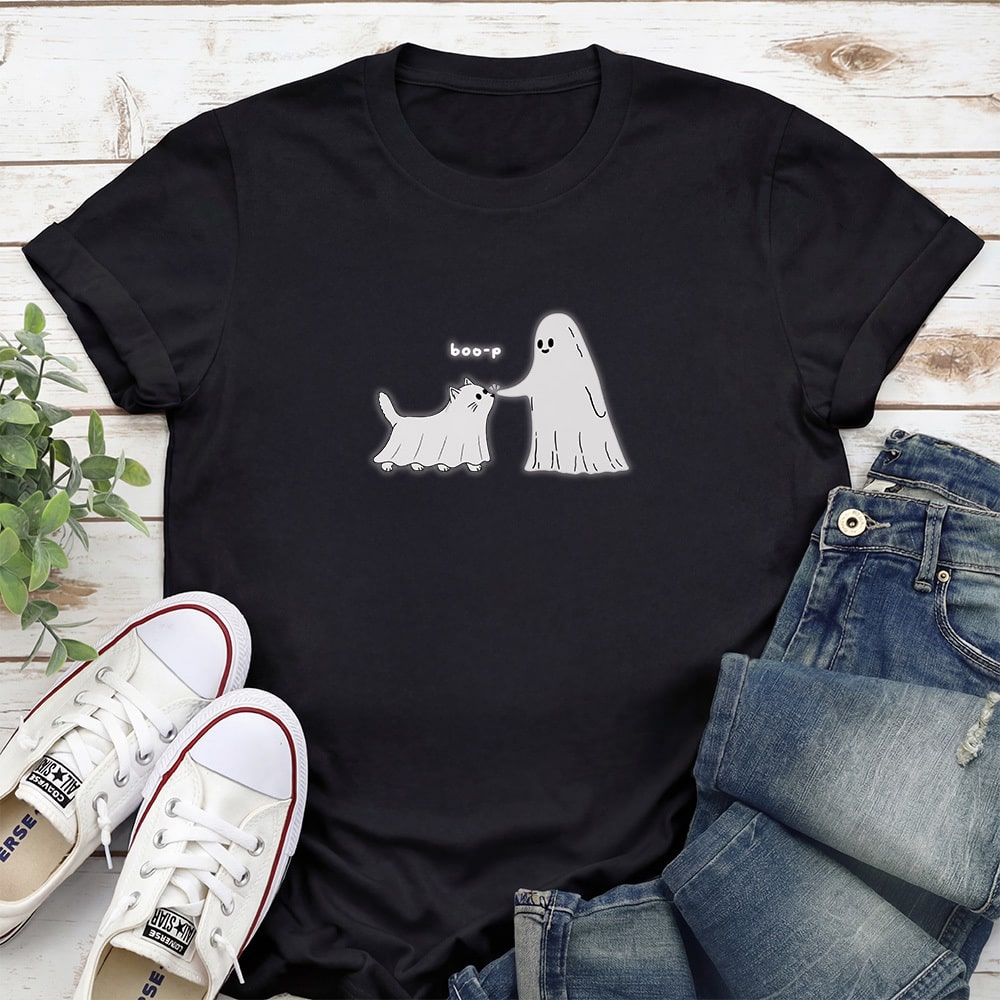 Ghost Boo-p Standard Tee Black