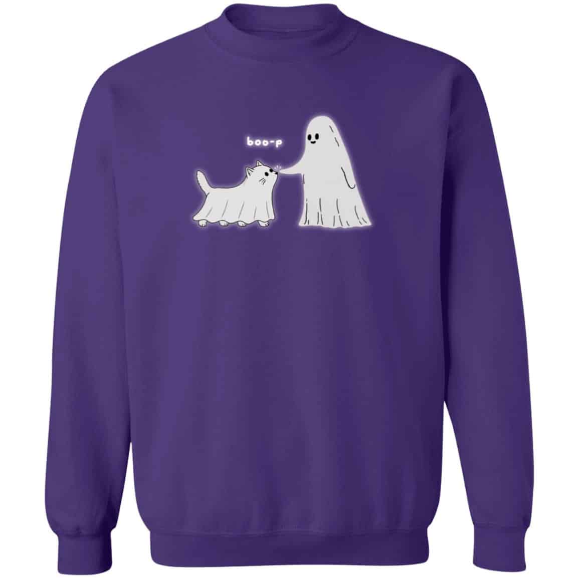 Ghost Boo-p Sweatshirt Purple