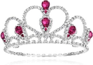 Lovelyshop Princess Pet Tiara Crown for Cats & Dogs