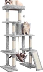 Yaheetech 63in Sturdy Large Cat Tree