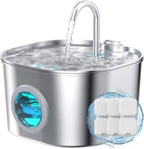 Cat Water Fountain Stainless Steel