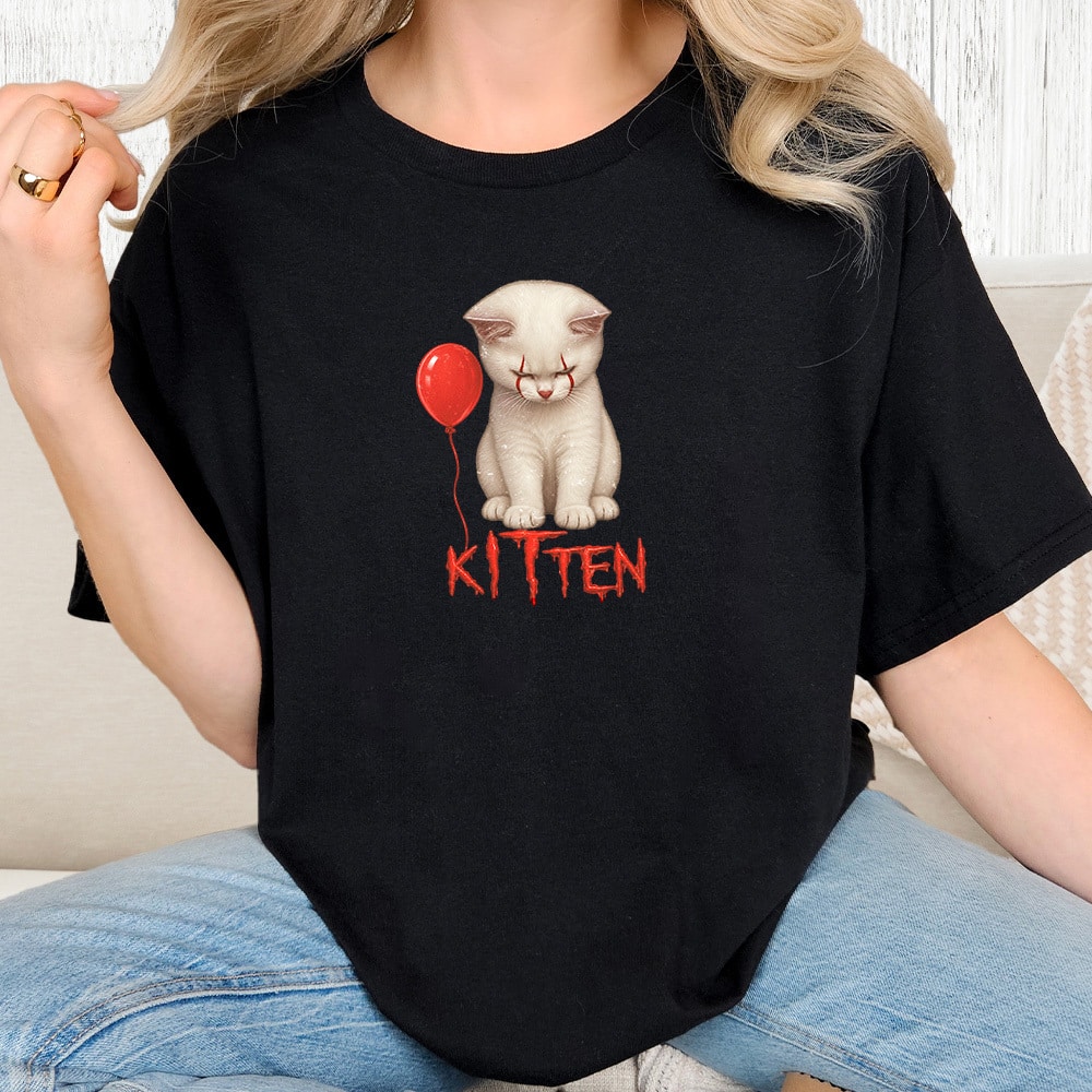 Comfort Colors kITten Vintage Washed Tee - Black