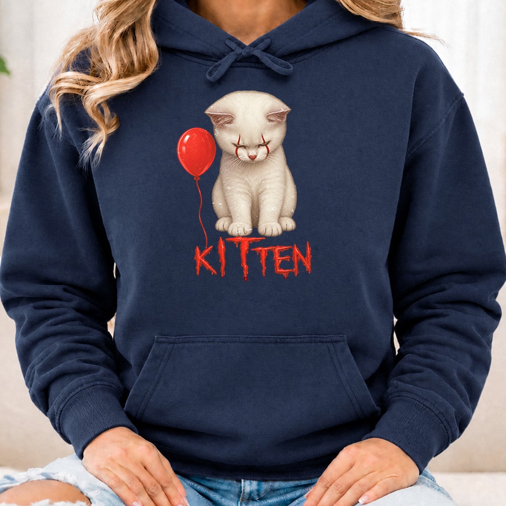 Comfort Colors kITten Premium Hoodie Navy